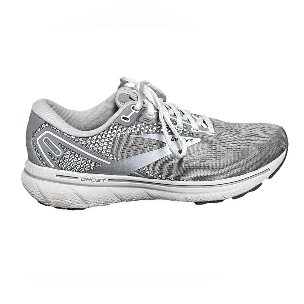 Brooks Ghost 14 Women's Gray Running Shoes Size 8B